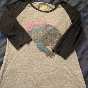 Vans 3/4 Sleeve Top